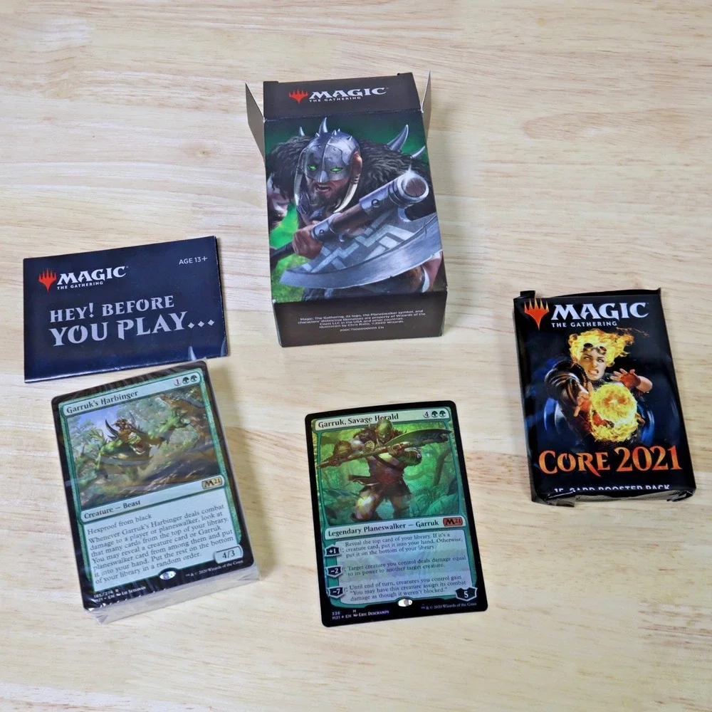 Set Of 5 Core Set 2021 Planeswalker Decks MTG Magic The Gathering READ